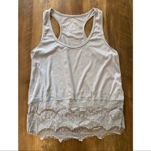 Lace Detailing Racerback